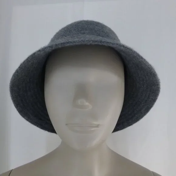 100% Cashmere Nordstrom Bucket Hat Made in Italy - Picture 6 of 12